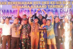 Teddy Resmi Tutup Turnament Sepak Bola Bupati OKU Cup Tingkat SMP