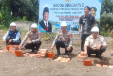 Gudang Ketahanan Pangan Jagung Kapasitas 1.000 Ton Resmi Dibangun di Ogan Ilir