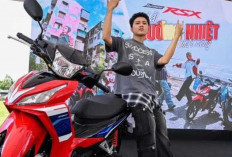 Desain Aerodinamis dan Mesin Irit, Honda RSX 2025 Siap Gaet Pecinta Motor Bebek