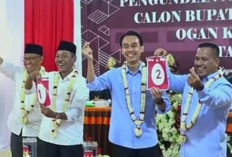 Pengundian Nomor Urut Cakada OKI 2024 : Pasangan JADI Nomor 1, MURI Nomor 2!