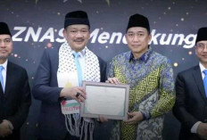 Ogan Ilir Raih Penghargaan BAZNAS Awards 2025 Kategori Kepala Daerah Pendukung Gerakan Zakat Indonesia