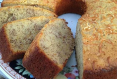 Resep Bolu Pisang Panggang Lembut, Nikmat dan Mudah Dibuat di Rumah