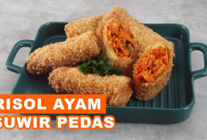 Risol Ayam Suwir Pedas: Camilan Kekinian yang Bikin Ketagihan