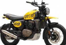 Yezdi Scrambler 350 Meluncur di India, Moge Entry Level dengan Konsep 30-30-30 dan Harga Terjangkau