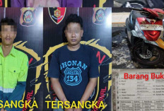  Komplotan Pencuri Kendaraan Bermotor si Lubuklinggau Diringkus, Ini Tampang Tersangka
