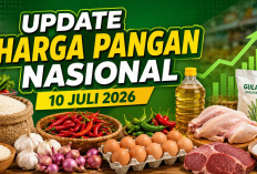 Update Harga Pangan Nasional 10 Juli 2026: Cabai Rawit Merah Rp60.700, Telur Ayam Rp29.000 per Kilogram