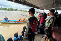 Tak Ingin Sampai Ada Korban Jiwa, Polisi Amankan Lomba Perahu Bidar Mini di Sungai Sembadak