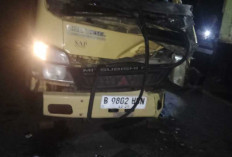 Tabrak Truk Tronton, 1 Penumpang Colt Diesel Tewas