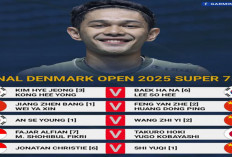 Jadwal Final Denmark Open 2025: Jonatan Christie dan Fajar/Fikri Siap Rebut Gelar