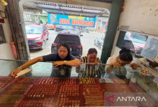 Harga Emas di Palembang Rp10 Juta Per suku