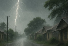 Awan Cumulonimbus Muncul : OKU Dilanda Hujan Deras Disertai Angin dan Petir !