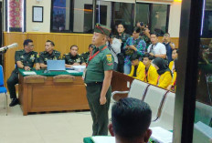 Sidang Perdana Kasus Pembunuhan Kapolsek Negara Batin : Oknum TNI Terancam Hukuman Mati !