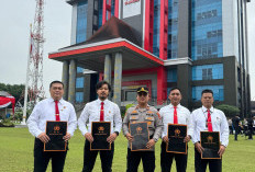 6 Personel Polres Muba Raih Penghargaan dari Kapolda Sumsel, Ini Kasus yang Diungkap