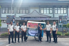 Rutan Prabumulih Salurkan Gerobak Usaha Gratis untuk Keluarga Warga Binaan, Dorong Kemandirian Ekonomi