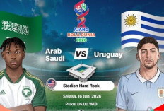 Piala Dunia 2026 : Maximiliano Araujo Selamatkan Uruguay dari Kekalahan, Tahan Imbang Arab Saudi 1-1