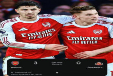 Hasil Arsenal vs Sunderland 3-0: Arsenal Kian Dekat ke Gelar Liga Inggris
