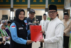 Dilepas Bupati, Jemaah Calon Haji OKU Diterbangkan Ke Tanah Suci