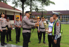 Polres Muara Enim Sabet Juara 1 Turnamen Bola Basket Bhayangkara Sumsel Cup 2026