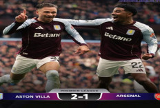 Hasil Liga Premier Inggris: Aston Villa Kalahkan Arsenal 2-1