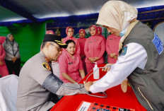 Pastikan Kesiapan Pengamanan Arus Balik Lebaran : Kapolres Prabumulih Tinjau Pos Pelayanan !