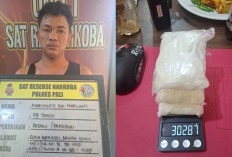 Kurir Sabu Antar Kabupaten Ditangkap di PALI, Polisi Sita 302,87 Gram