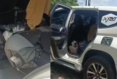 Usai Salat Jumat di Masjid Sholihin Kayuagung, Kaget Kaca Mobil Dipecahkan Orang