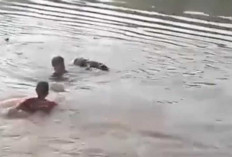 Konten Kreator Temukan Mayat Mengapung di Sungai Ogan, Diduga Bocah yang Hanyut Beberapa Hari Lalu
