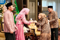 Wabup OKU Hadiri Open House Gubernur Sumsel di Griya Agung Palembang