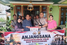 Hormati Jasa Senior, Kapolres Bobby Pimpin Anjangsana ke Rumah Purnawirawan Polri