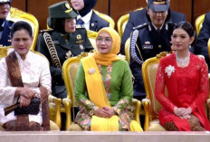 Elegansi Kebaya Merah Putih Iriana dan Selvi di Pelantikan : Refleksi Kecintaan pada Indonesia !