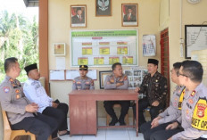 Kunker ke Polsek Sanga Desa, Ini Pesan Kapolres Muba
