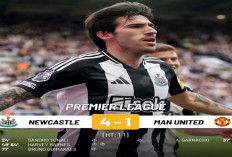 Babak Belur di St. James' Park! MU Dipermalukan Newcastle 4-1