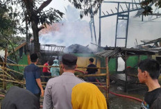 Rumah Warga di Meranjat Ilir Ogan Ilir Terbakar, Diduga Akibat Korsleting Listrik
