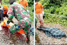 Mayat Pria Ditemukan di Peninjauan OKU Dekat Rel Kereta, Diduga Terserempet Kereta Api