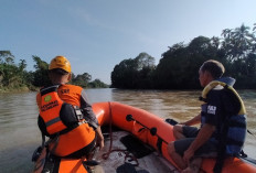 Hari Kedua : Warga Embacang Muratara yang Dinyatakan Hilang di Sungai Rupit Belum Ditemukan !