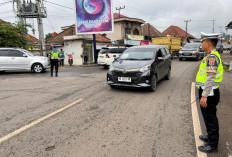 Arus Lalu Lintas di Simpang Belimbing Berjalan Lancar