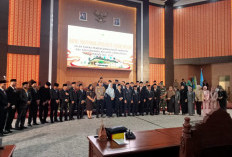 Perdana Hadiri  Paripurna DPRD, Walikota Lubuklinggau Paparkan Visi dan Program Unggulan