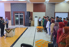 Pelantikan Perdana Era H Arlan, 70 ASN Prabumulih Dapat Amanah Baru, Disiplin Jadi Fokus Utama 