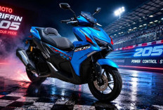 Mirip Aerox tapi Lebih Bertenaga, WMoto Griffin 205 Usung Mesin 198,8 cc dan Fitur Melimpah
