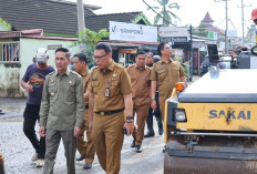 Gerak Cepat, Pj Walikota Palembang Ratu Dewa Perbaiki Jalan Rusak di Palembang
