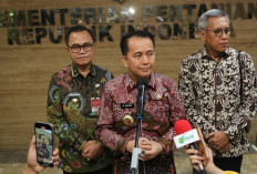 Mentan Puji Pj Gubernur Sumsel : Paling Rajin Ini Sumatera Selatan !