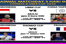 Penentuan Juara Grup! Tim Uber dan Thomas Indonesia Jalani Duel Krusial 