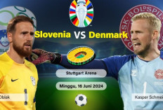 PIALA EROPA 2024 : Laga Perdana Grup C Denmark dan Slovenia Berakhir Imbang 1-1
