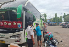 Jelang Nataru, Satlantas Bersama Dishub Cek Kesiapan Armada Bus