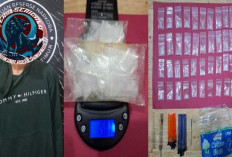 Kabur Saat Dipatroli, Bandar Sabu 47 Paket di OKU Timur Dibekuk Polisi