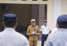 Pimpin Apel di Dishub, H Arlan: Kalau Pegawai Negeri Jarang Masuk, Cak Tahan Gajinya 