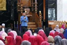 Wabup Ardani Hadiri Pengajian Majelis Ta’lim ke-45, Perkuat Nilai Iman dan Persaudaraan di Ogan Ilir