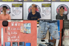 Tiga Terduga Pengedar Sabu di Tanjung Raja Diamankan, Polisi Sita 22 Paket Narkotika