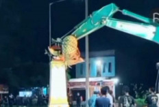 Viral! Pembongkaran Tugu Nanas Lama Ditolak Warga, Pemkot Robihkan Tugu Nanas Baru, Netizen Beri Beragam Komen