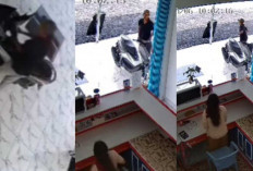 Aksi Percobaan Pencurian Motor di Agen BRILink Tanjung Raja Terekam CCTV